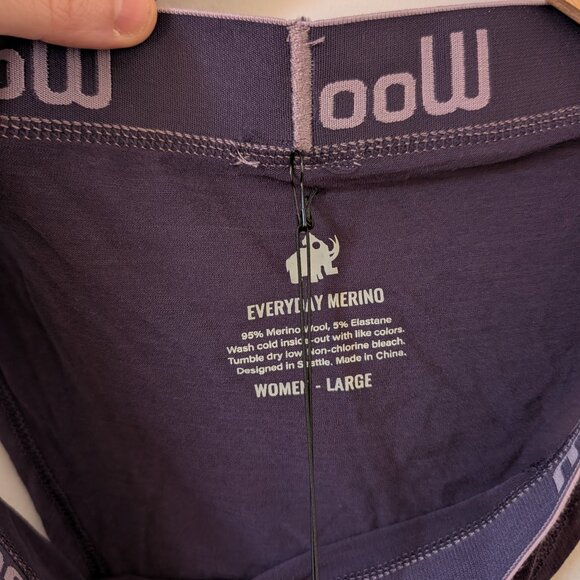 NWT 2 pair Woolly Women's Merino Wool Panties - Picture 3 of 6